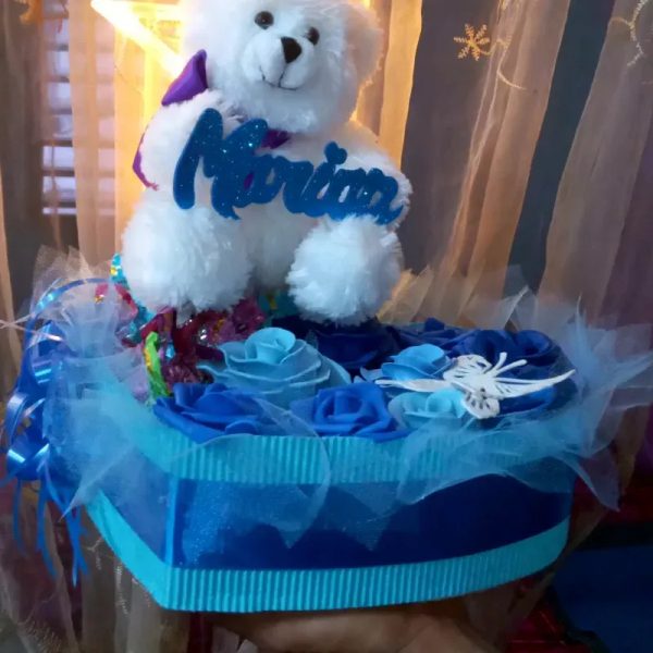 Peluche y bombones