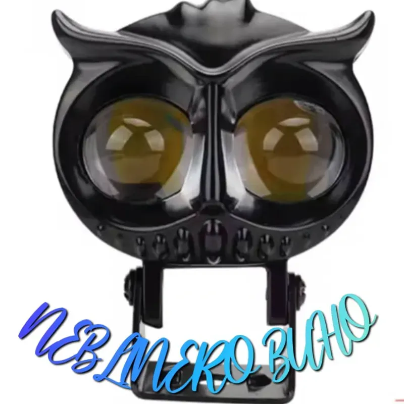 Fuente de Luz para motos de 4 modos con diseño de Búho