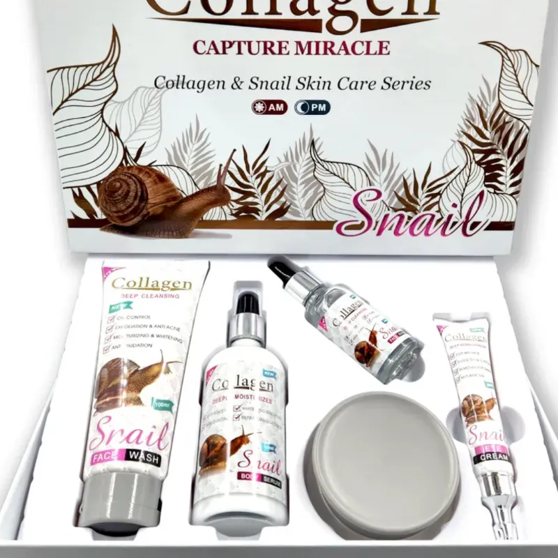 Kit de colageno y baba de caracol