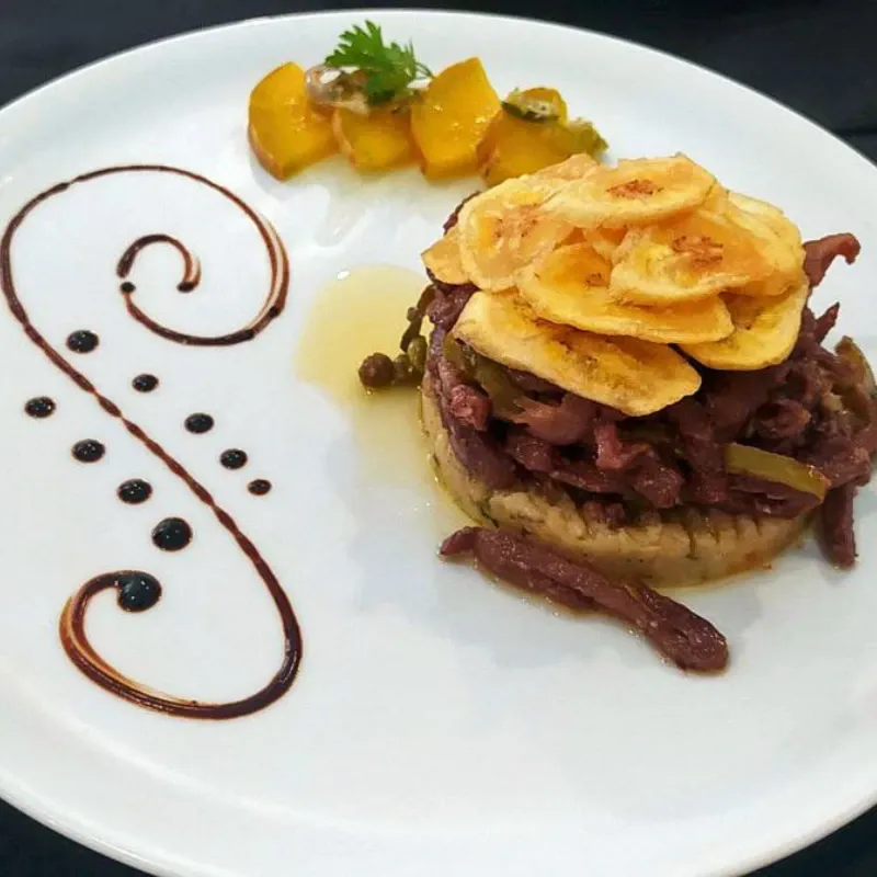 Fajitas de cerdo al cimarrón