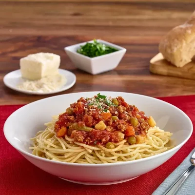 Pasta a la Boloñesa