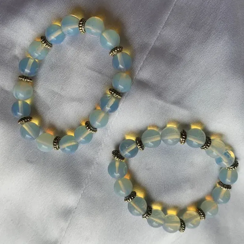 Pulseras de piedra ópalo
