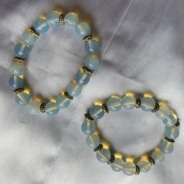 Pulseras de piedra ópalo