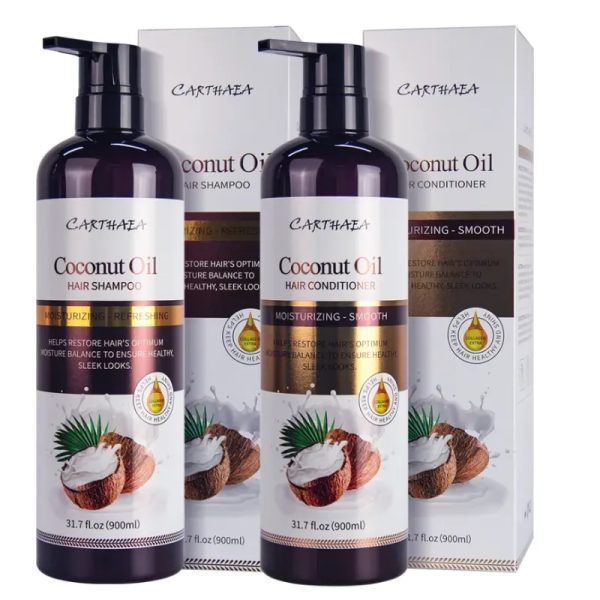 ✨ Shampoo y acondicionador Carthala de Aceite de Coco