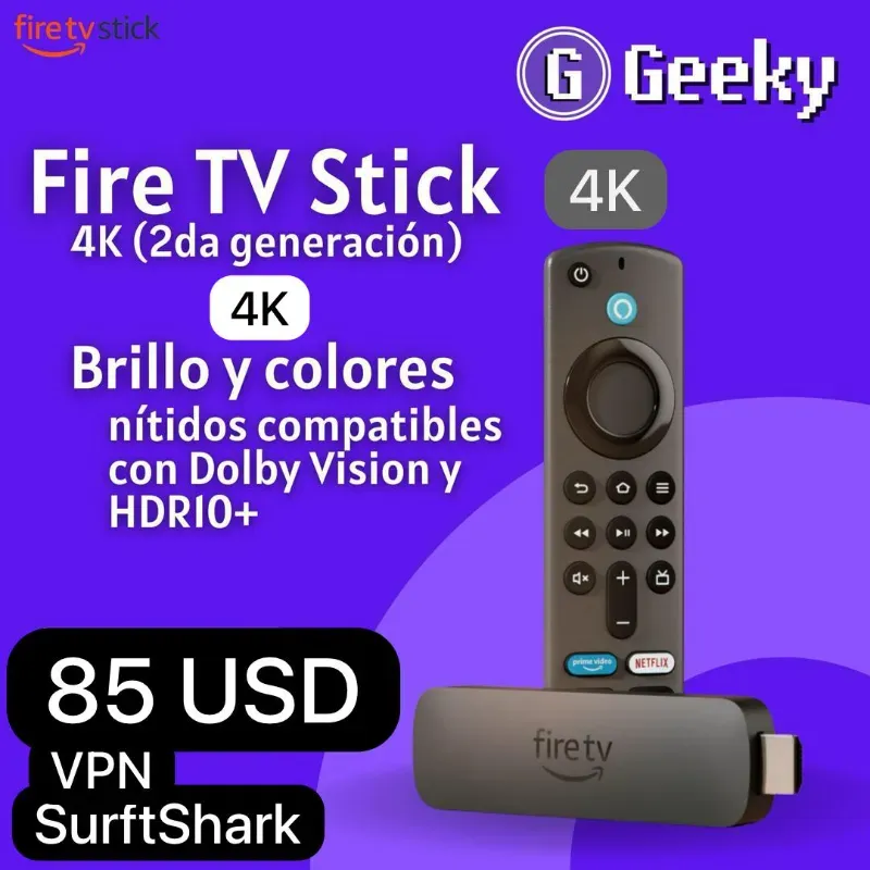  FIRESTICK 4K TOTALMENTE CONFIGURADO 