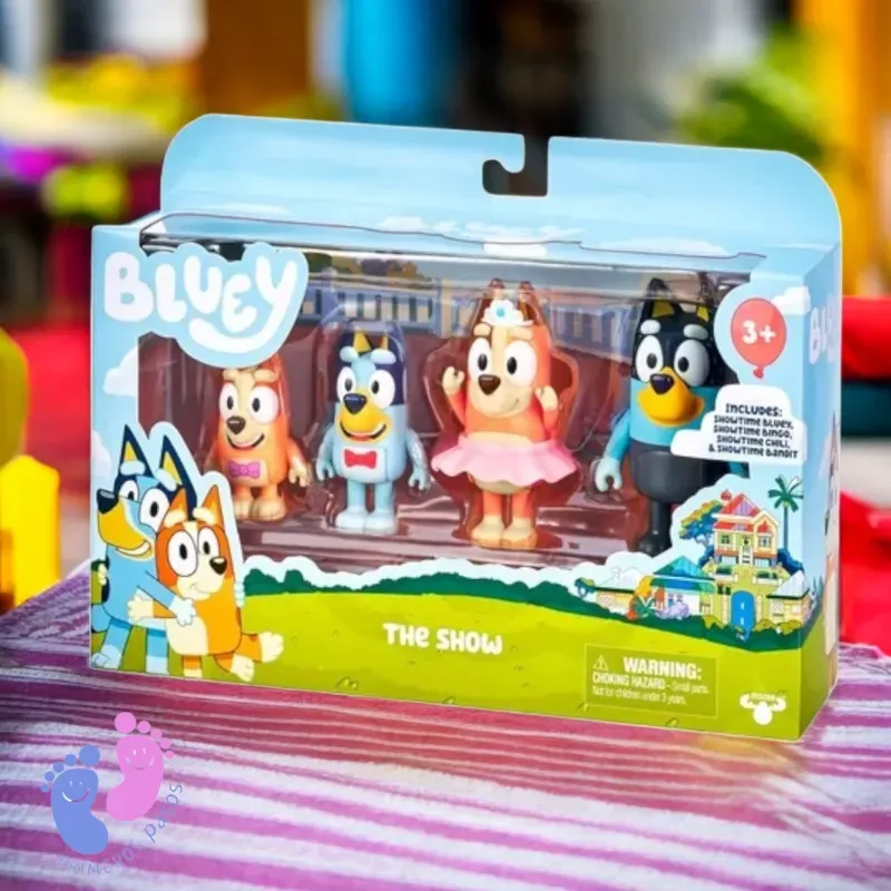  Figuras coleccionables Showtime Bluey
