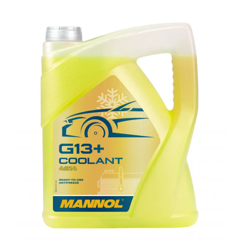 Líquido refrigerante amarillo MANNOL  5L  .