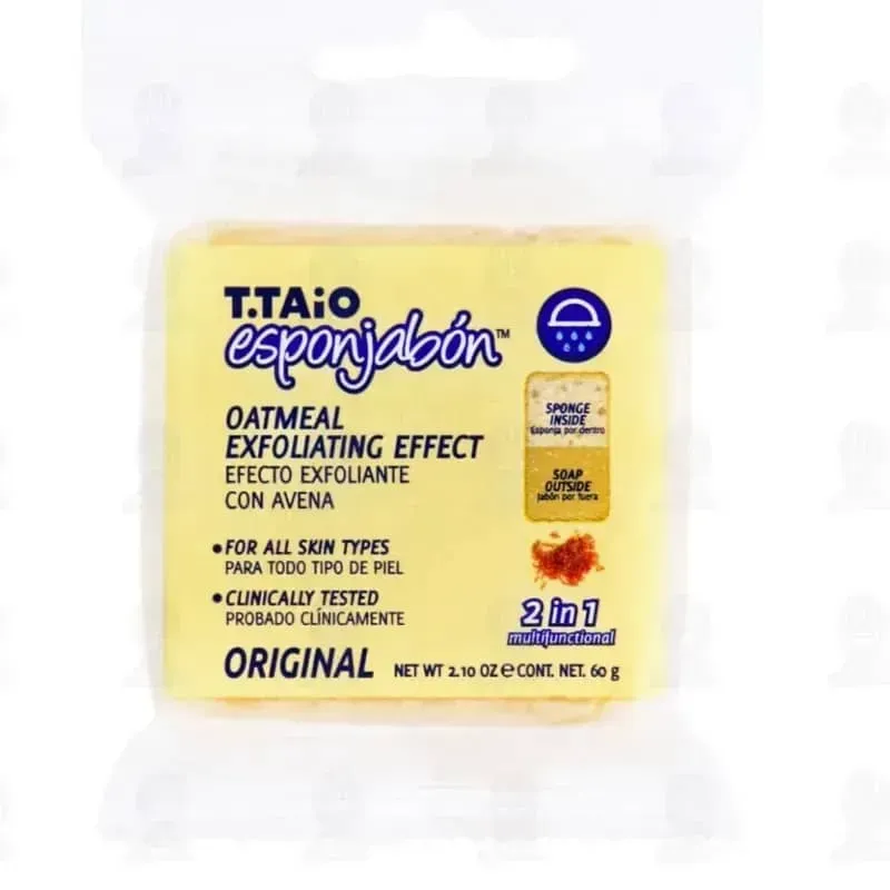 Esponjabón T.Taio exfoliante con Avena