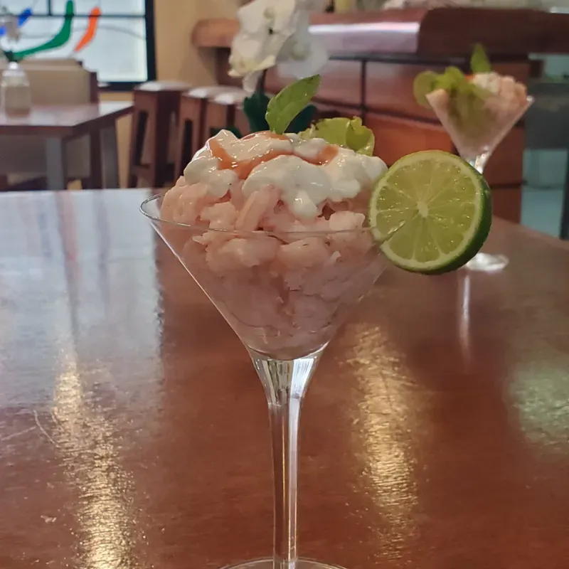 Cóctel de camarones