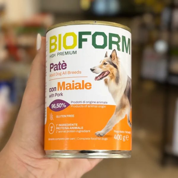 Paté de cerdo para perros