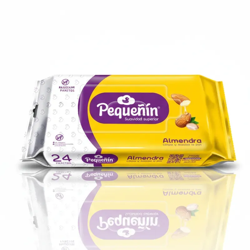 Pañitos Húmedos Pequeñin Almendra - 24 unidades