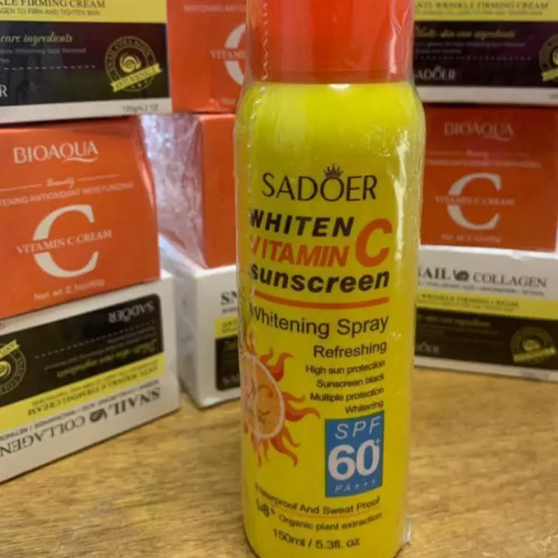 Protector solar+vitamina C