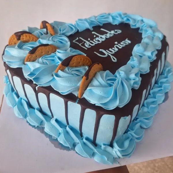 Cake de  con cobertura 
