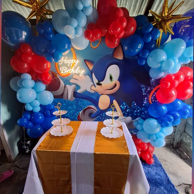 Decoración de sonic