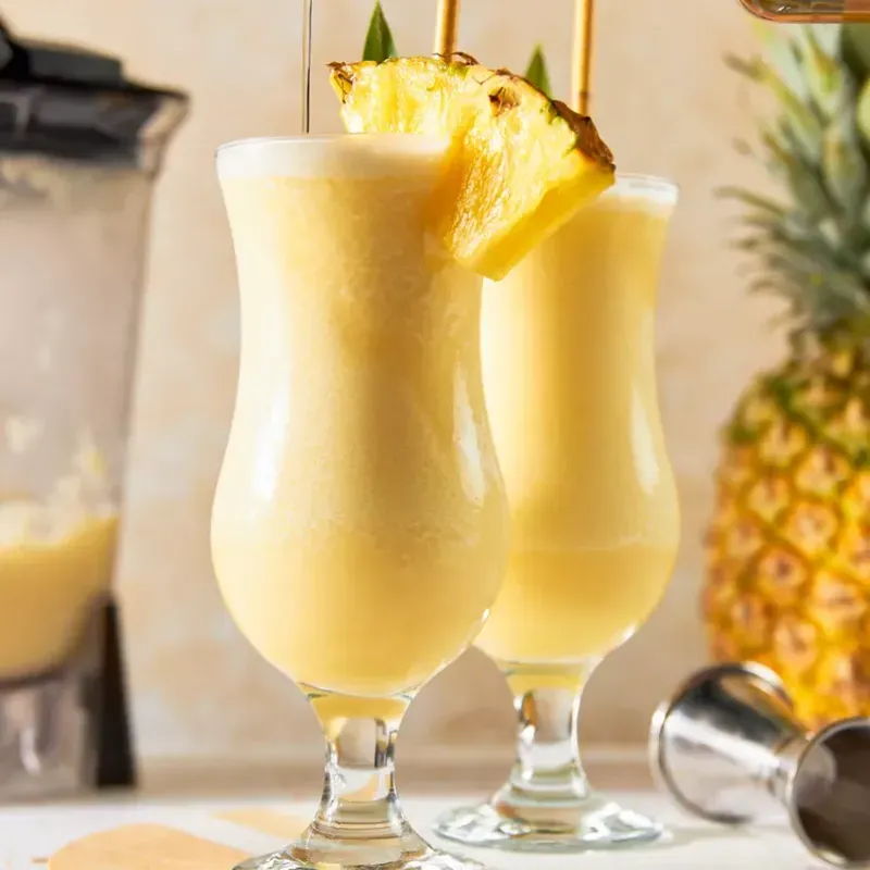 Piña colada con alcohol