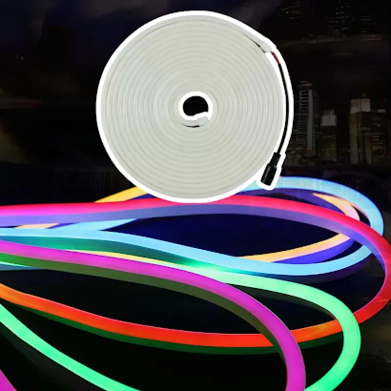 Tira led Neon de silicona multicolor 5m