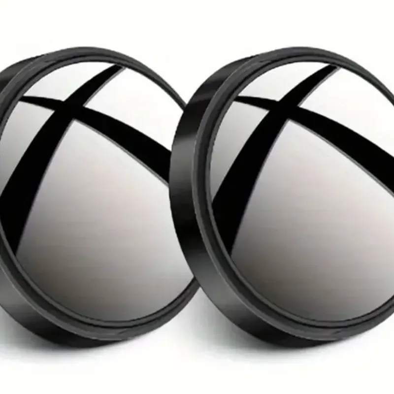 PAREJA ESPEJO REDONDO RETROVISOR CON MARCO