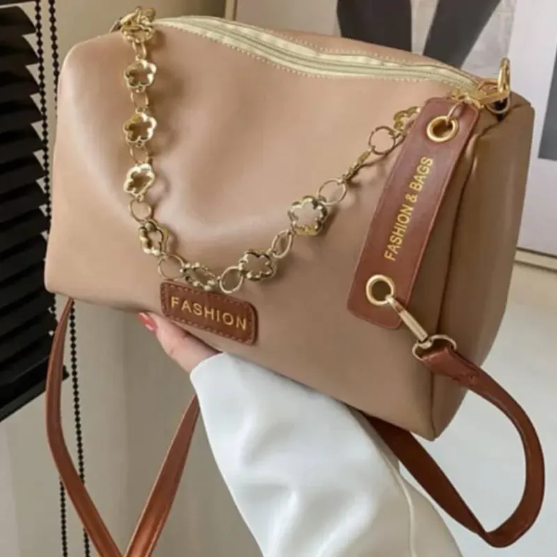 Cartera beige Fashion