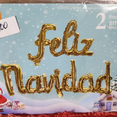 Set Inflable Feliz Navidad