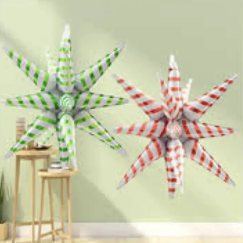 Globo de estrella de raya