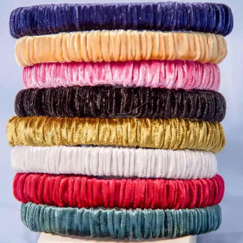 Diadema Mini Scrunchie Terciopelo