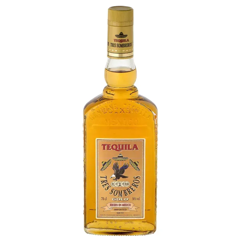 TEQUILA 3 SOMBREROS REPOSADO