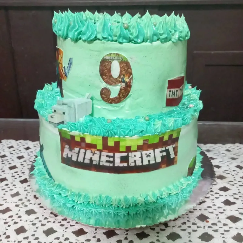 Cake de 2 pisos de merengue