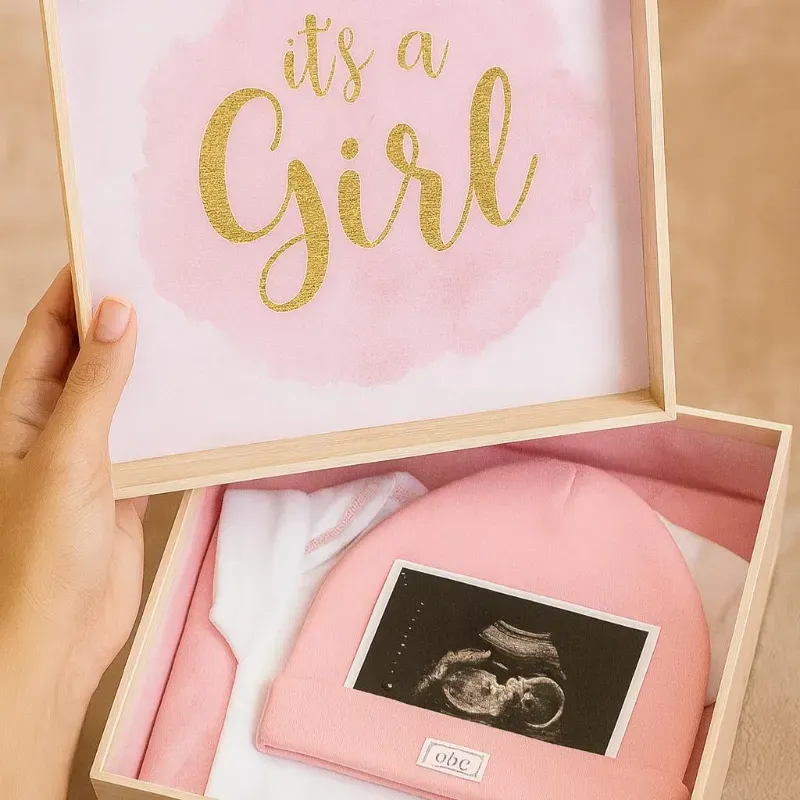  Cajita Sorpresa para la Revelación de Género 