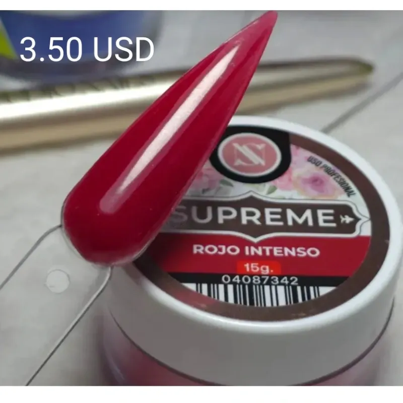 Supreme Rojo intenso