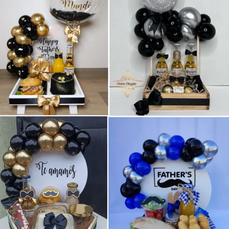 Bandejas de desayuno sorpresa temática Papá