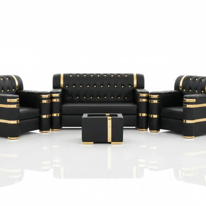 Juego Royal Black & Gold