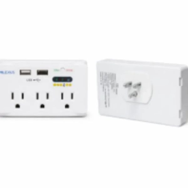 PROTECTOR DE VOLTAJE MULTIPUERTO 120V-15A