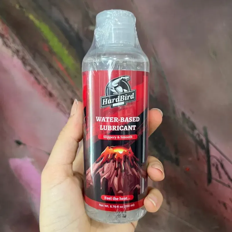 Lubricante 200 ml sensación caliente (XXX)