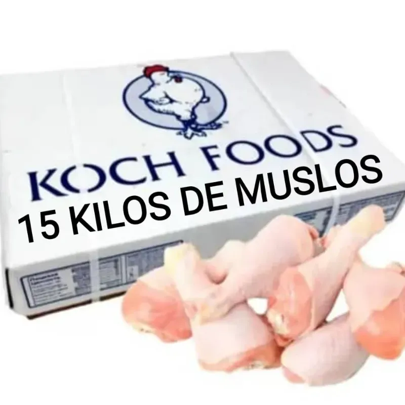Caja de muslo de pollo 15kg