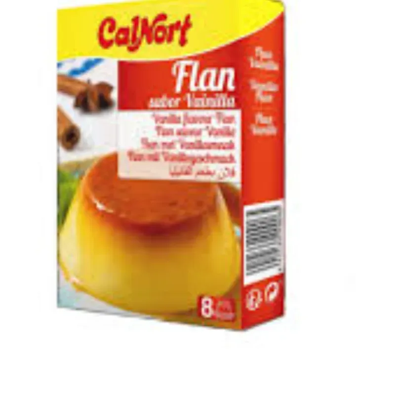 Flan de vainilla