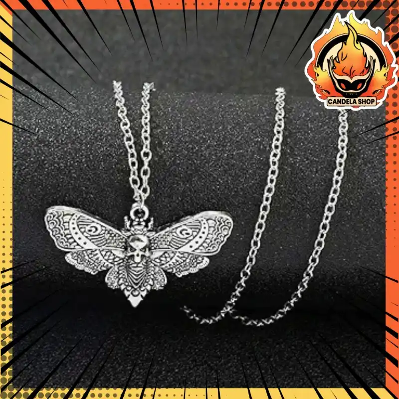 ⚔️ ¡COLLAR POLILLA CON CABEZA DE CARABELA! ⚔️