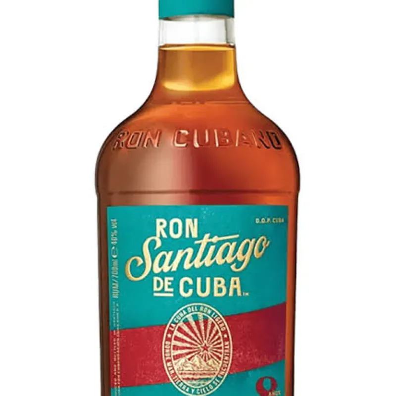 Botella Ron Santiago 8 años