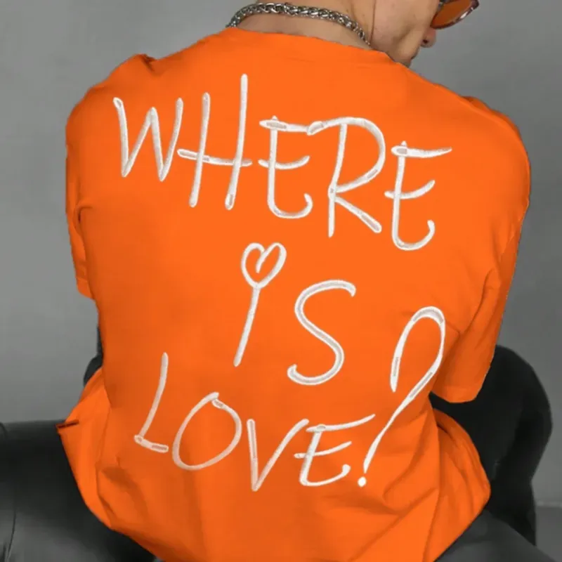 Pullover Orange What's Love