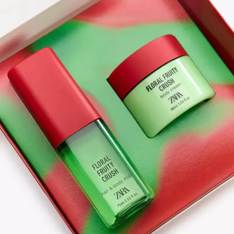 Set Floral Fruity Crush