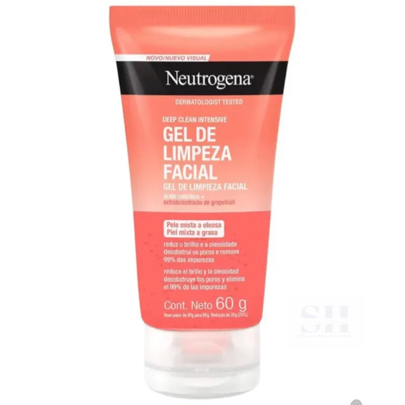 Neutrogena Gel de Limpieza Facial Piel Mixta a Grasa