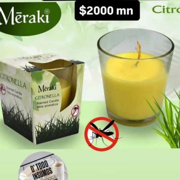 Vela Aromática Grande/Citronella
