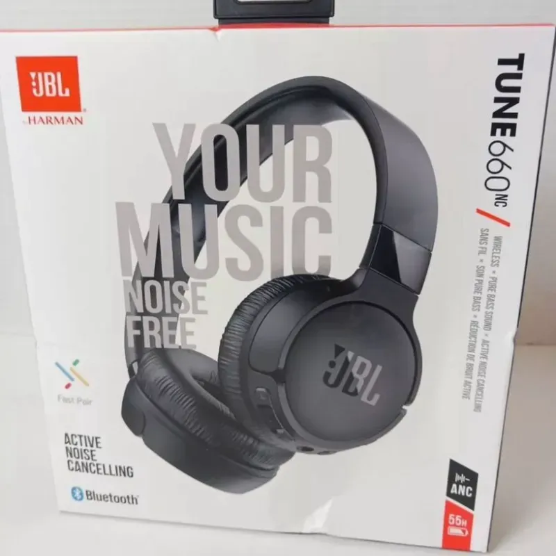 Audífonos de Cascos JBL TUNE 660 (100% Originales) Sellados en caja