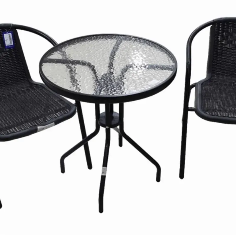 Juego de comedor de 2 plazas para terraza