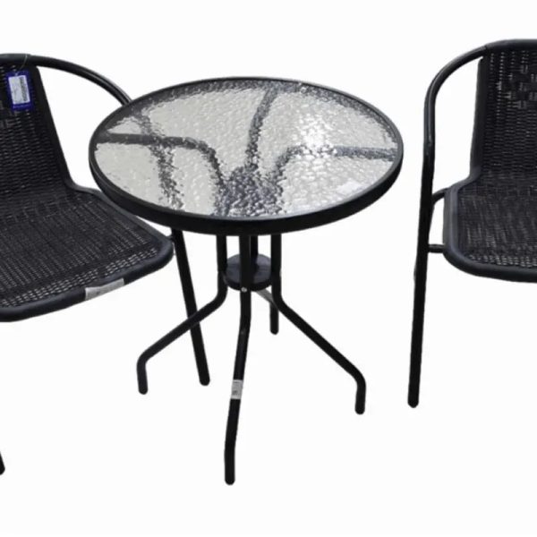Juego de comedor de 2 plazas para terraza