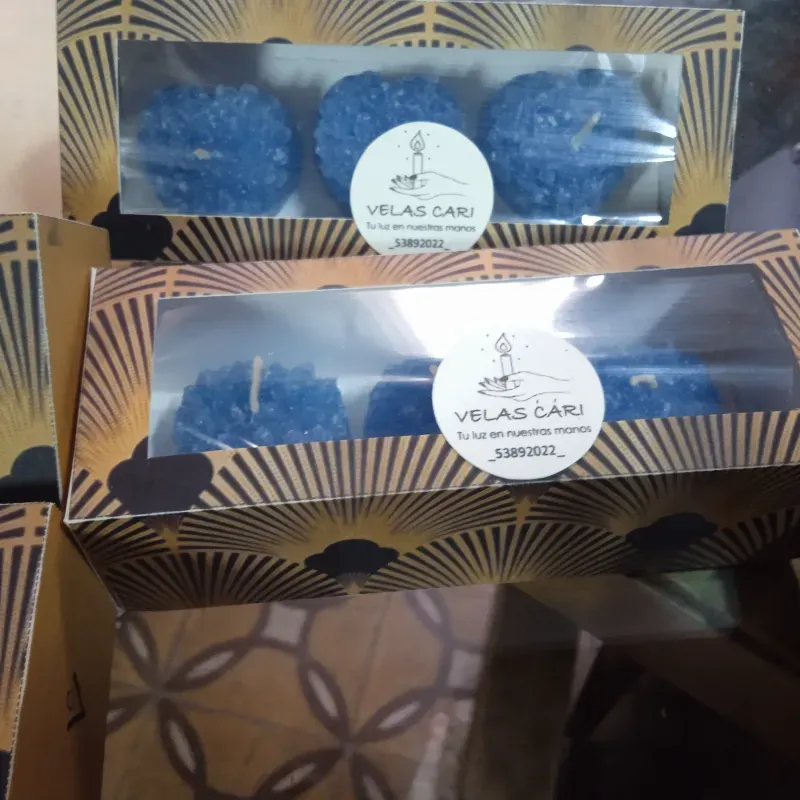 Estuches de 3 corazones medianos