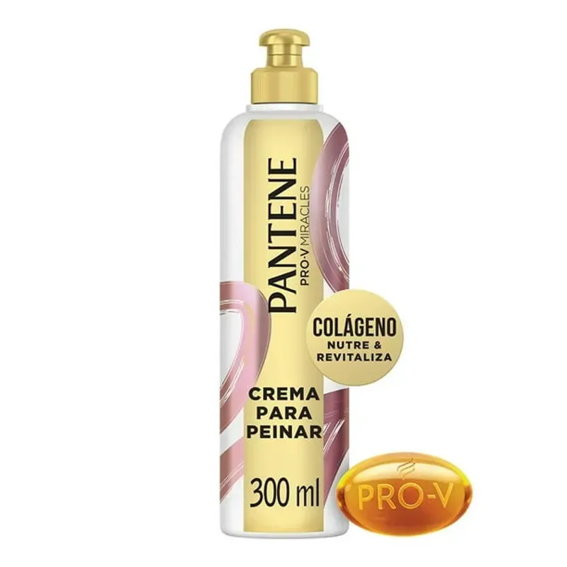 Crema para Peinar Pantene Colágeno Nutre + Revitaliza