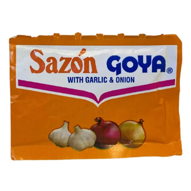 Sazón Goya ajo y cebolla
