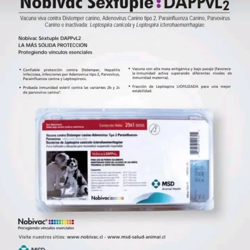 Vacunas Novibac Sextuple (A PARTIR DE 10 UNIDADES)