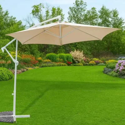 Sombrilla de Jardín con Brazo Lateral