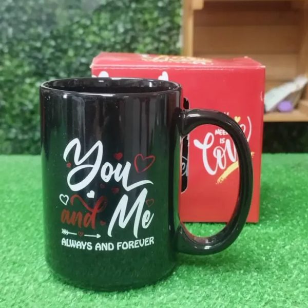 Jarra grande de cerámica-[You and me always and forever]